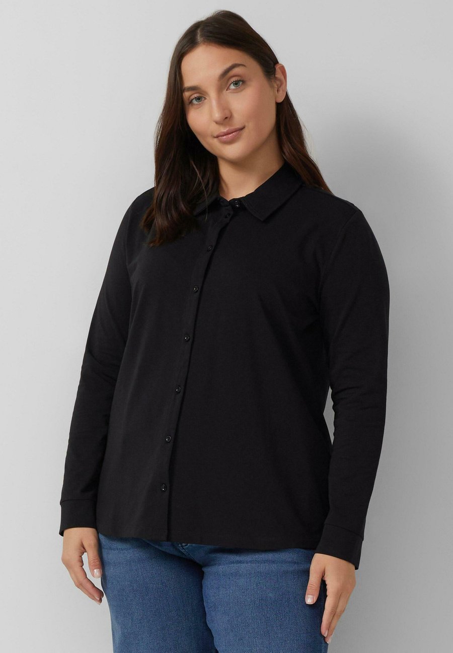Блуза s.Oliver Button-down blouse, Schwarz/Black
Блуза s.Oliver Button-down blouse, Schwarz/Black