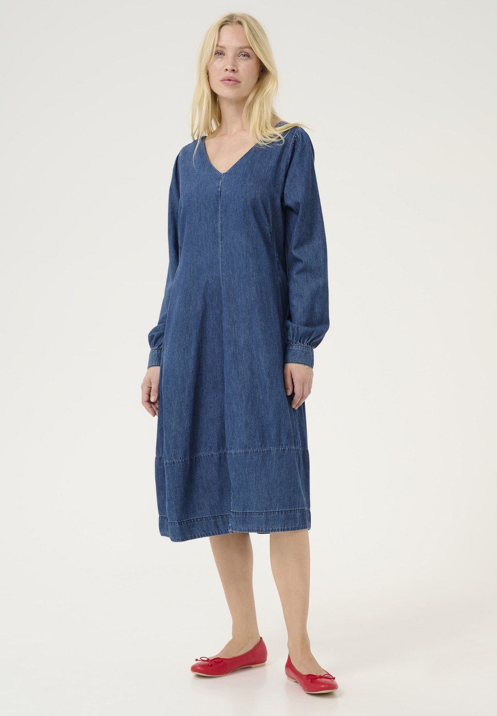 Джинсовое платье Culture, деним
Джинсовое платье Culture, деним