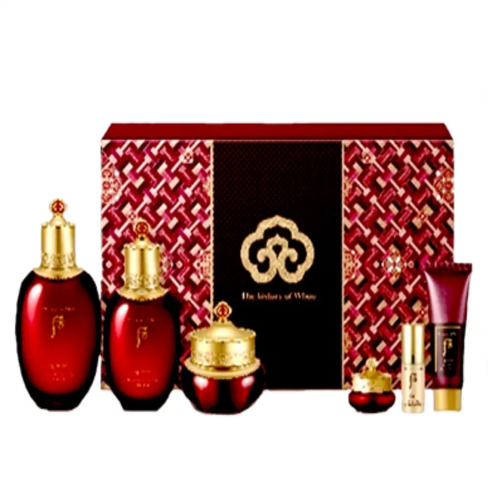 Набор для ухода за кожей Jing Rate Collection Box против морщин, подтягивающий и увлажняющий, 6 предметов The History Of Whoo
Набор для ухода за кожей Jing Rate Collection Box против морщин, подтягивающий и увлажняющий, 6 предметов The History Of Whoo