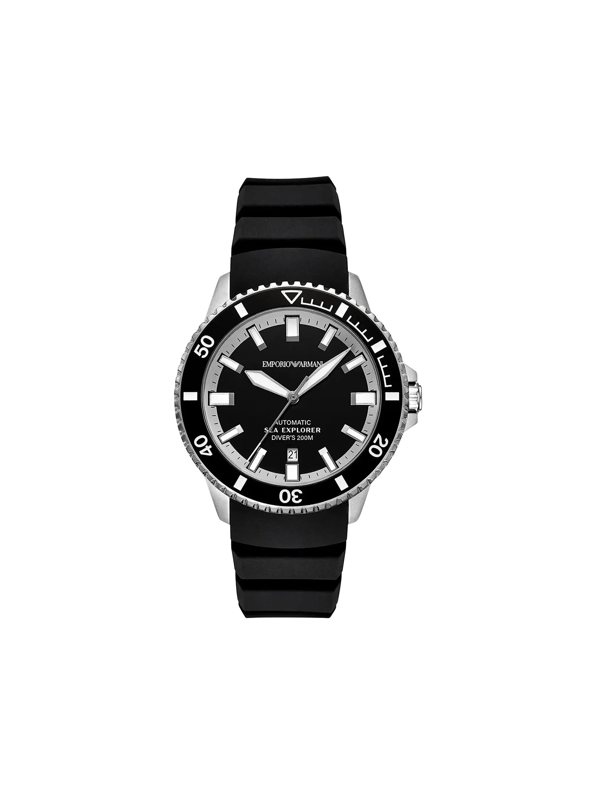 Наручные часы Sea Explorer 42 мм Emporio Armani, черный
Наручные часы Sea Explorer 42 мм Emporio Armani, черный