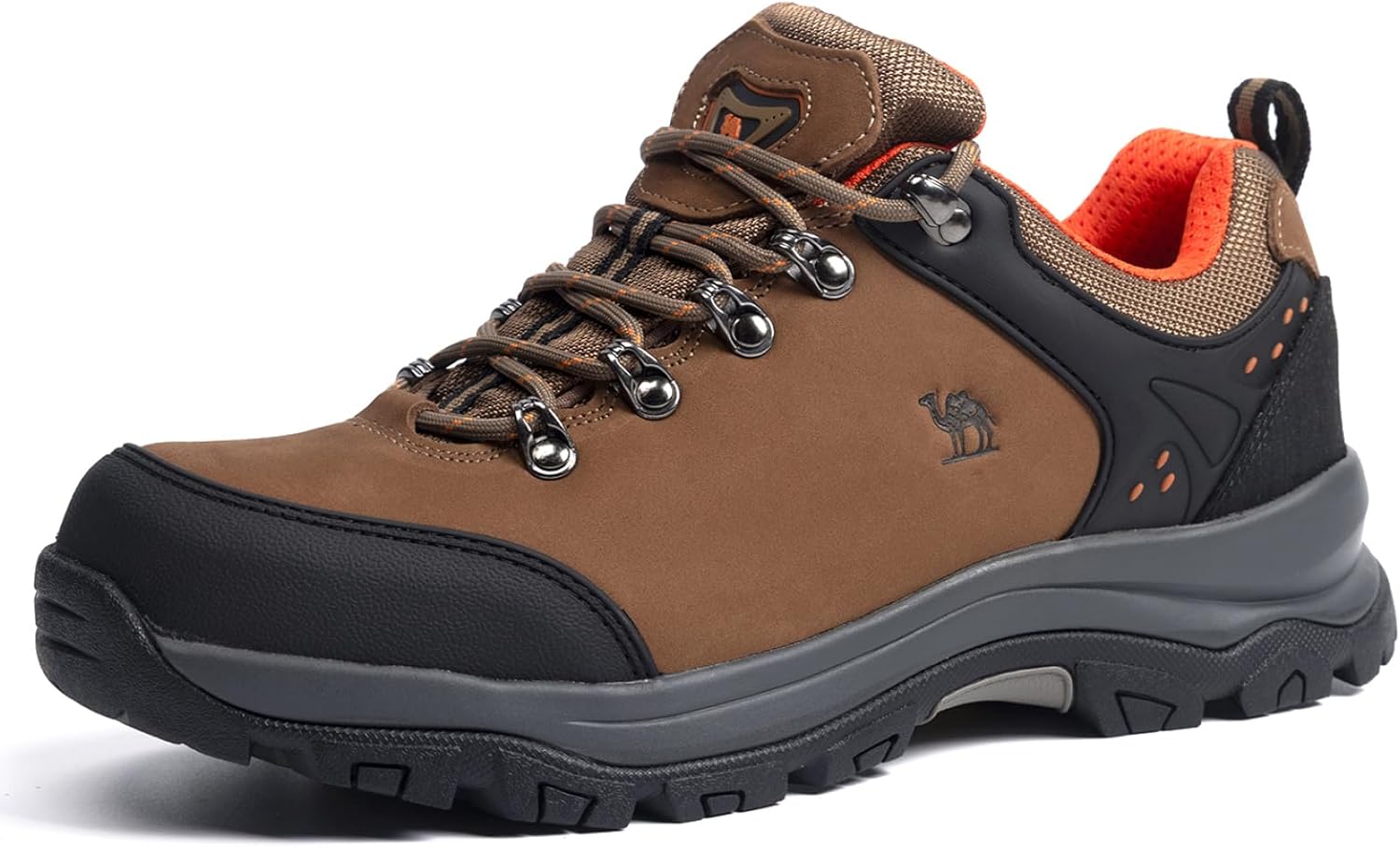 Мужские походные ботинки CAMEL CROWN, низкие треккинговые кроссовки для улицы, водонепроницаемые кожаные кроссовки для прогулок по тропам, хаки
Мужские походные ботинки CAMEL CROWN, низкие треккинговые кроссовки для улицы, водонепроницаемые кожаные кроссовки для прогулок по тропам, хаки