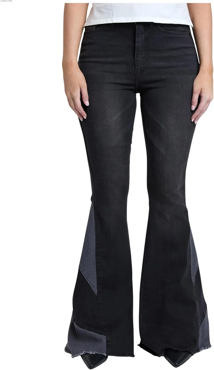 YMI Women's джинсы с высокой посадкой Gigi Flare и блок-панелью
YMI Women's джинсы с высокой посадкой Gigi Flare и блок-панелью