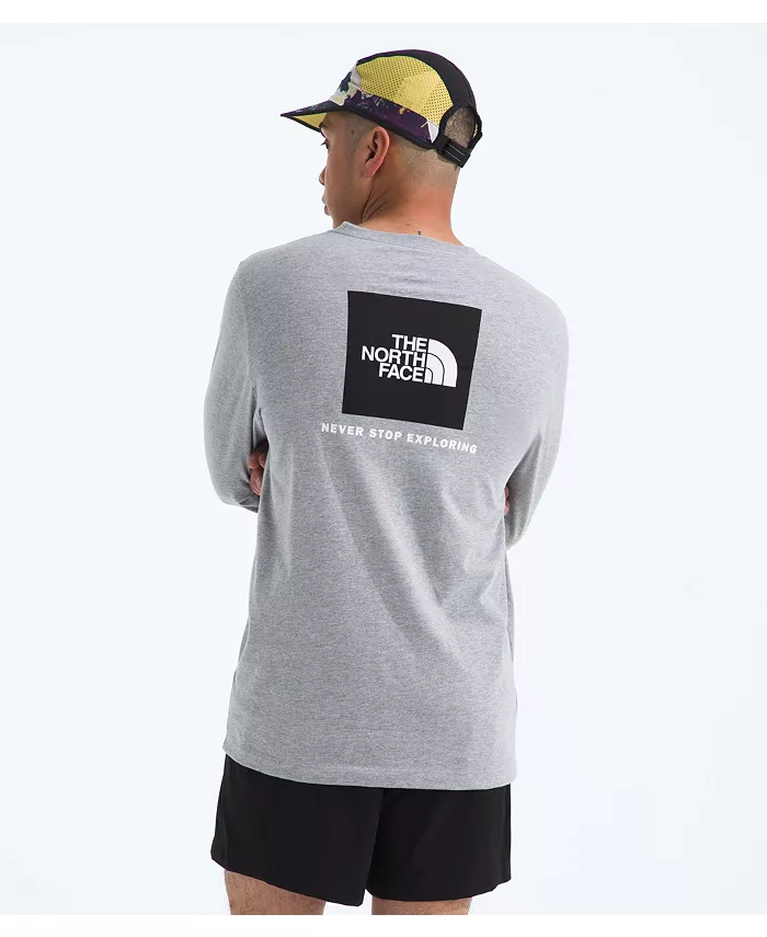 Мужская футболка с длинным рукавом Box Never Stop Exploring The North Face, серый
Мужская футболка с длинным рукавом Box Never Stop Exploring The North Face, серый