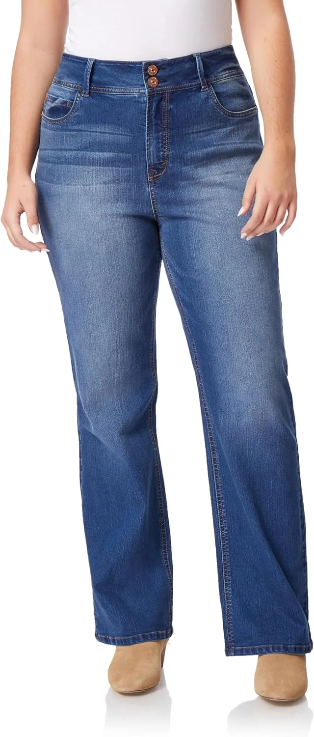 Джинсы WallFlower Luscious Curvy Bootcut для женщин, Mid-Rise Insta Stretch Denim
Джинсы WallFlower Luscious Curvy Bootcut для женщин, Mid-Rise Insta Stretch Denim