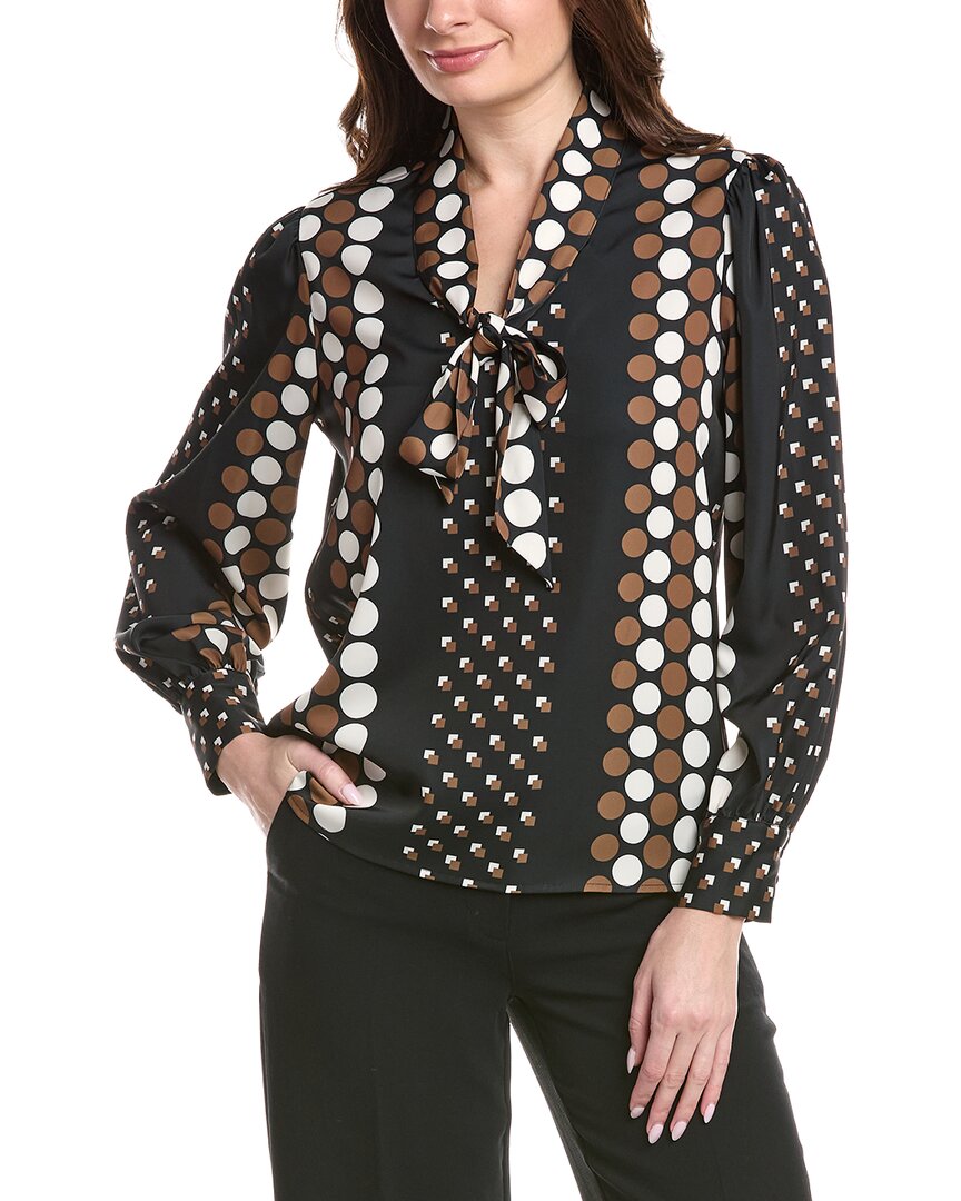 Блузка с бантом от T Tahari, мультиколор
Блузка с бантом от T Tahari, мультиколор