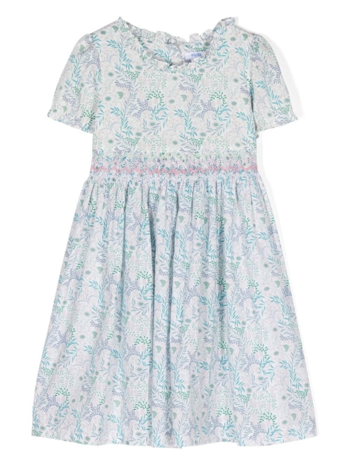 Siola расклешенное платье с цветочным принтом, синий
Siola расклешенное платье с цветочным принтом, синий