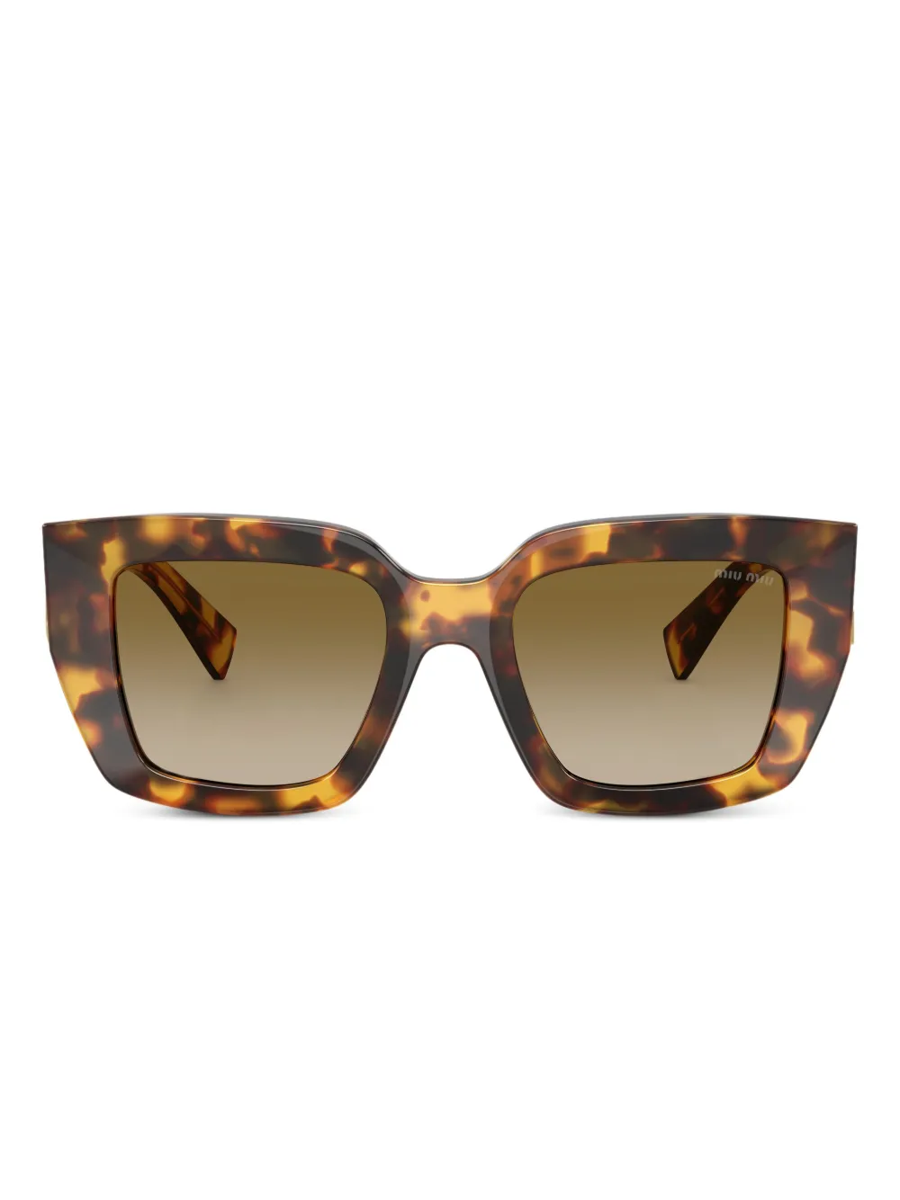 Солнцезащитные очки в геометричной оправе Miu Miu, коричневый
Солнцезащитные очки в геометричной оправе Miu Miu, коричневый