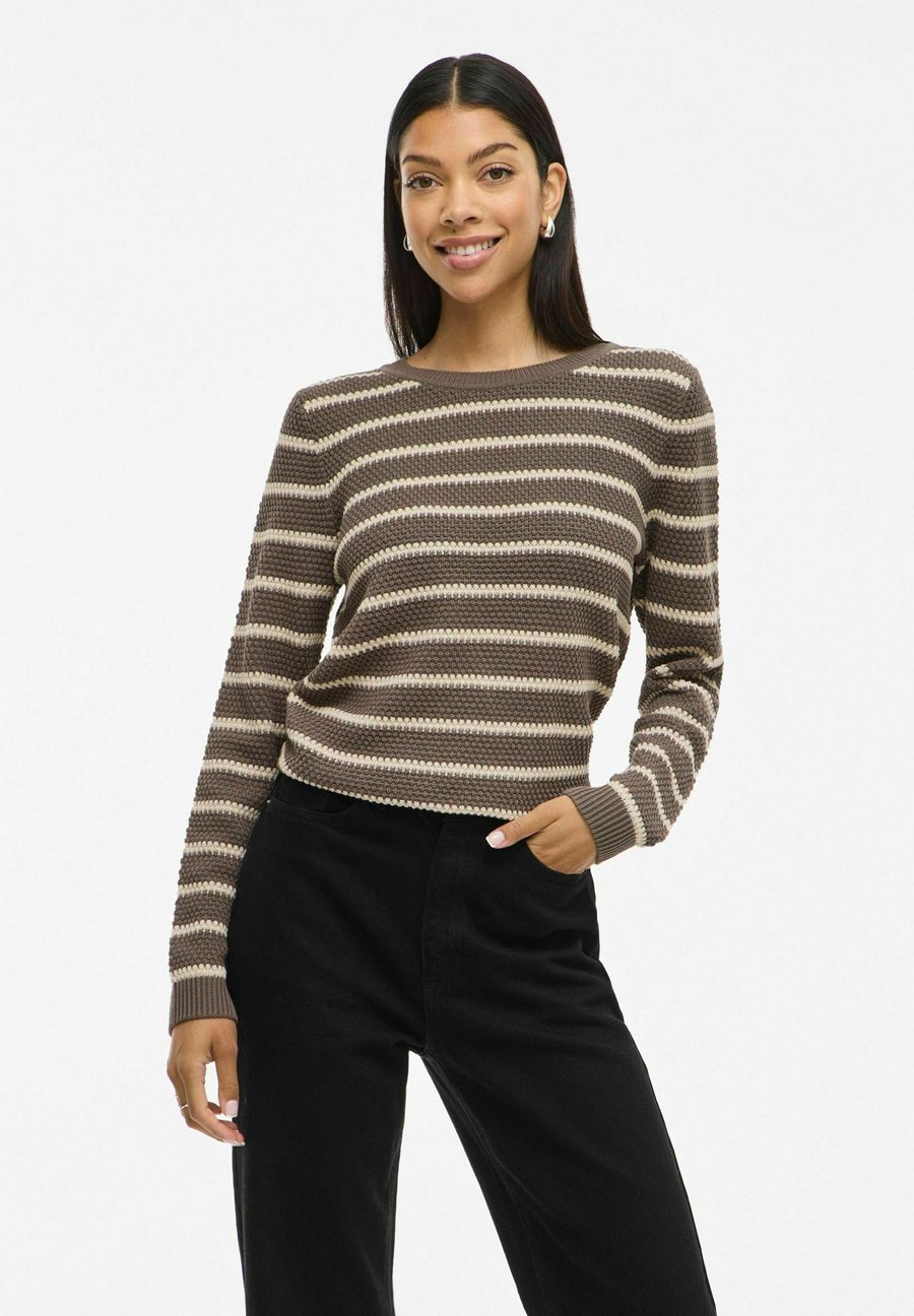 Джемпер VILA VIDALO O-NECK STRIPE NOOS, Dark Brown
Джемпер VILA VIDALO O-NECK STRIPE NOOS, Dark Brown