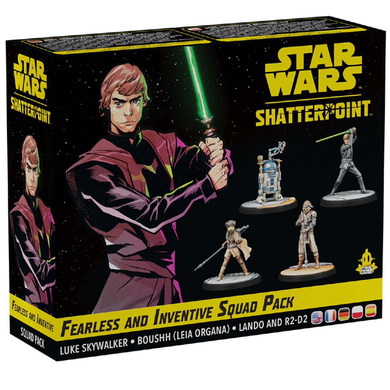 Миниатюра Star Wars: Shatterpoint - Fearless & Inventive Squad Pack
Миниатюра Star Wars: Shatterpoint - Fearless & Inventive Squad Pack