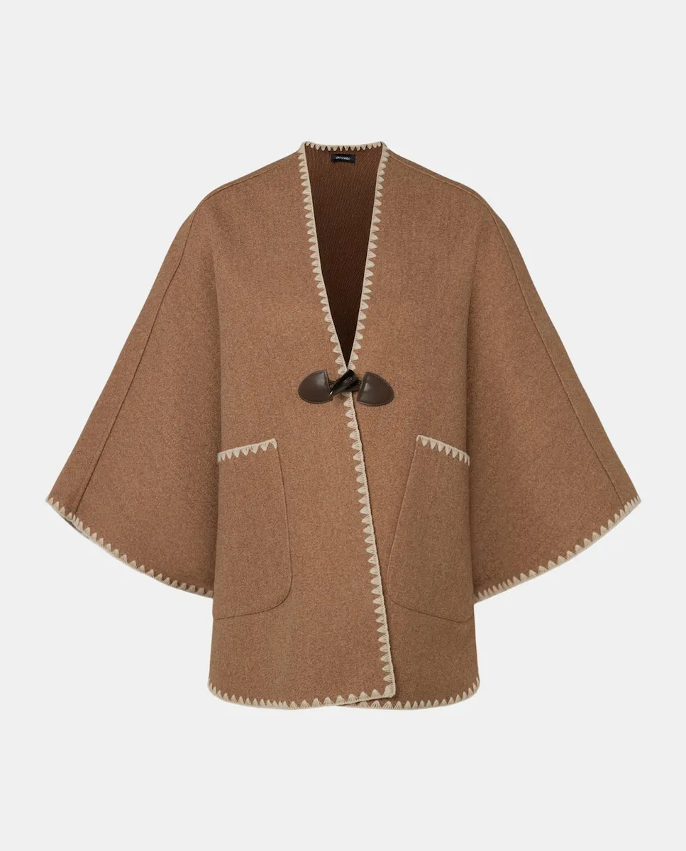 Пальто с окантовкой и строчкой Tintoretto, песочный
Пальто с окантовкой и строчкой Tintoretto, песочный