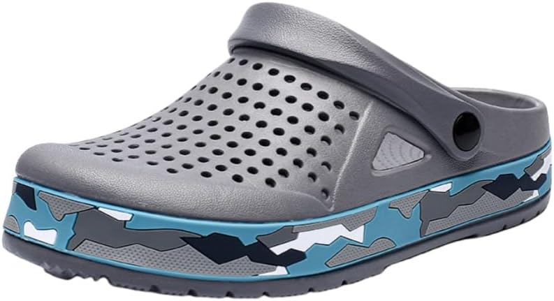 Мужские удобные сабо из EVA- нескользящие, с толстой подошвой, шлепанцы с дышащей конструкцией для пляжа и активного отдыха, весна/лето/осень Fmshi, темно-серый
Мужские удобные сабо из EVA- нескользящие, с толстой подошвой, шлепанцы с дышащей конструкцией для пляжа и активного отдыха, весна/лето/осень Fmshi, темно-серый