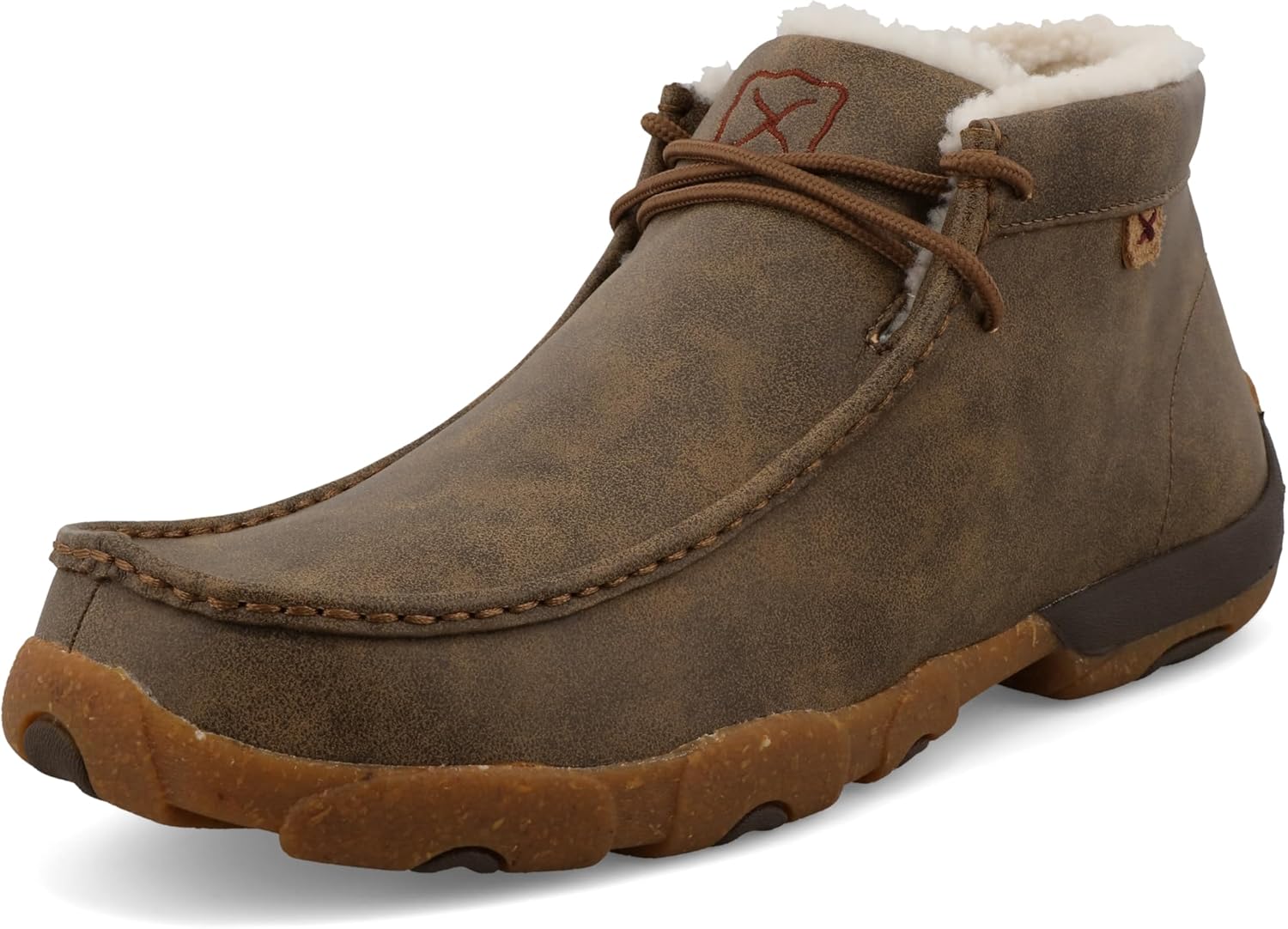 Мужские мокасины Twisted X Chukka Driving Moc, с мокасиновым носком и подошвой CellSole, Bomber & Fur Lining
Мужские мокасины Twisted X Chukka Driving Moc, с мокасиновым носком и подошвой CellSole, Bomber & Fur Lining