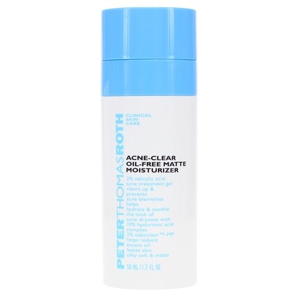 Безмасляный матовый увлажняющий крем Acne Clear, 1,7 унции — срок годности истекает 23 мая, Peter Thomas Roth