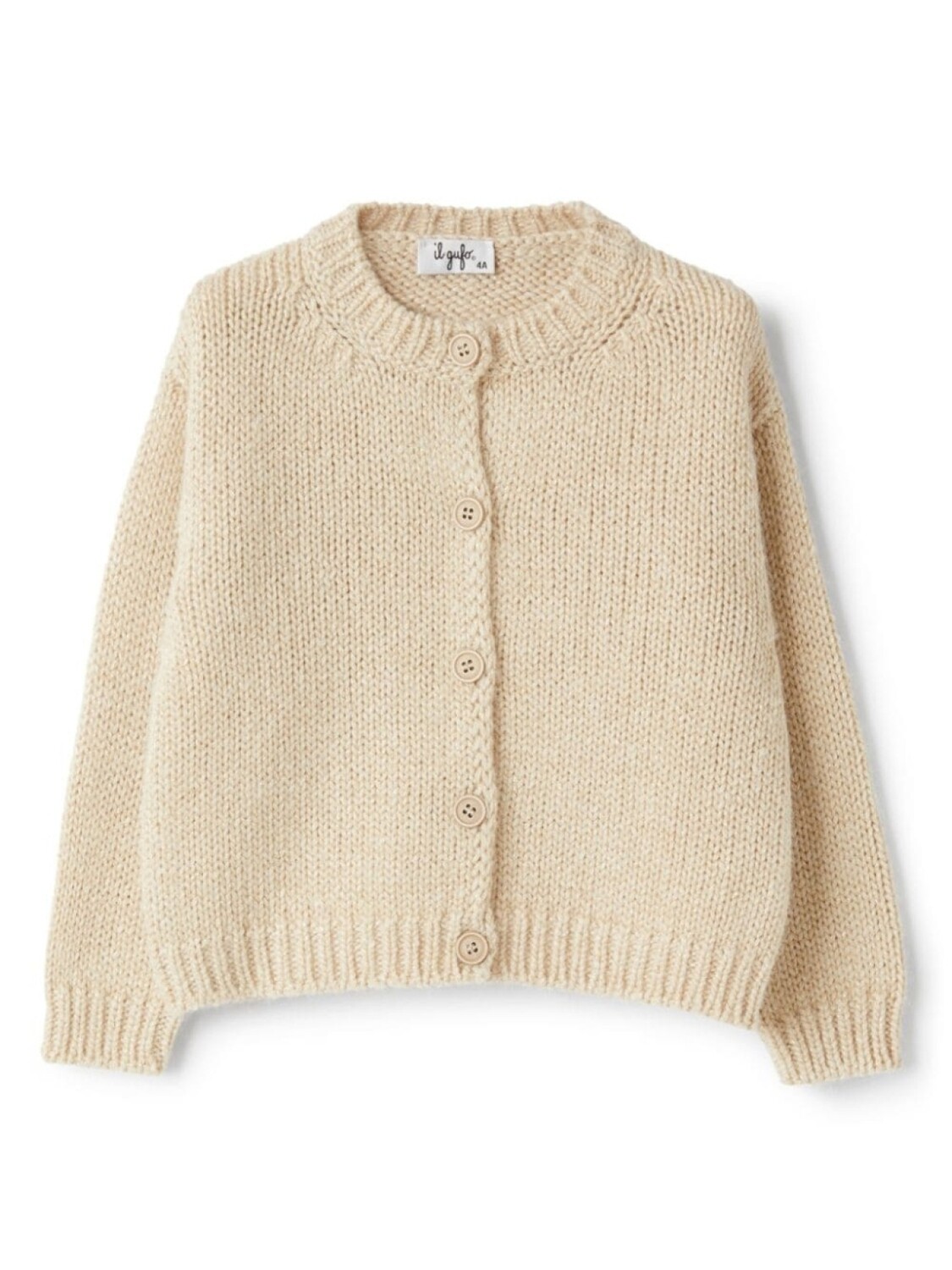 Il Gufo кардиган в рубчик, нейтральный цвет
Il Gufo кардиган в рубчик, нейтральный цвет