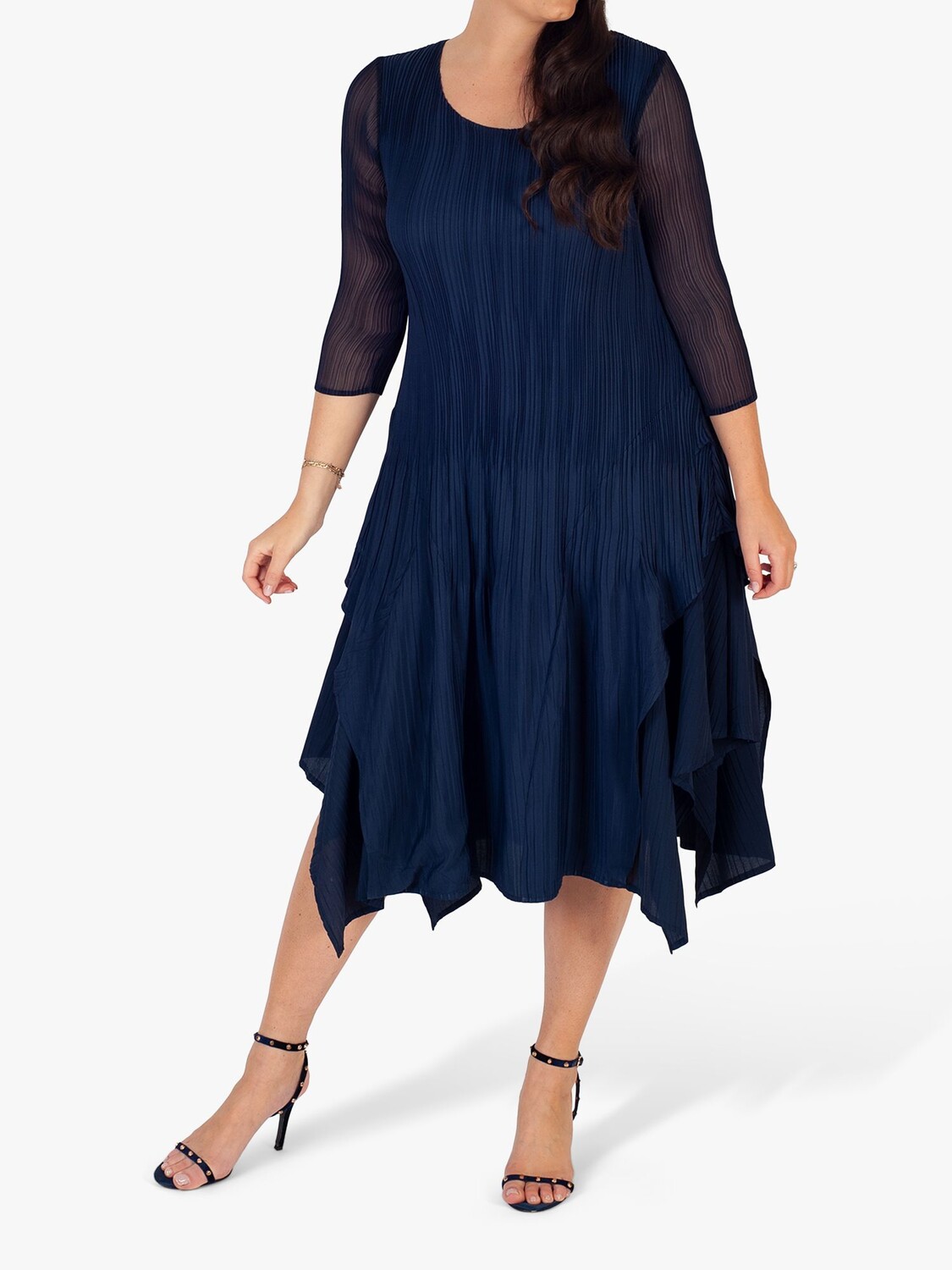 Многослойное платье со складками chesca Crush, темно-синий
Многослойное платье со складками chesca Crush, темно-синий