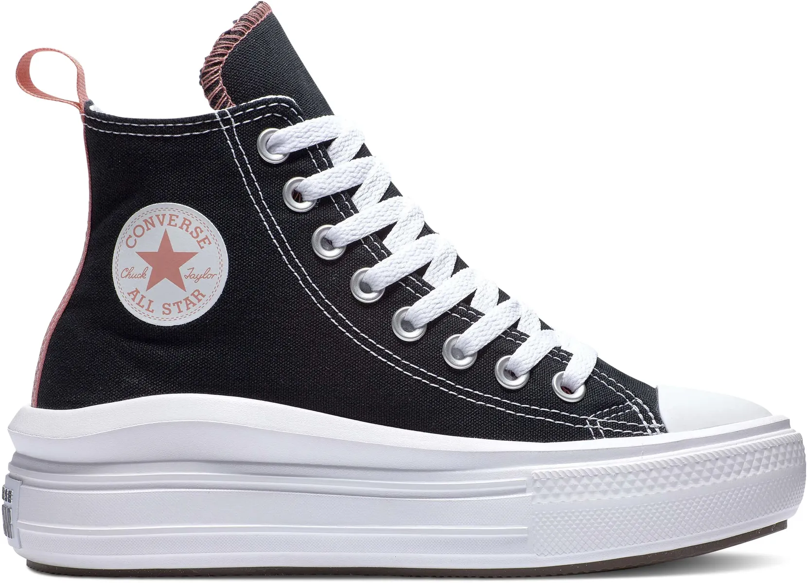 Кроссовки Converse на платформе "CHUCK TAYLOR ALL STAR MOVE CANVAS PLATFORM HI", черно-белый
Кроссовки Converse на платформе "CHUCK TAYLOR ALL STAR MOVE CANVAS PLATFORM HI", черно-белый