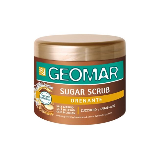 Сахарный дренирующий скраб для тела Geomar, 600 гр
Сахарный дренирующий скраб для тела Geomar, 600 гр