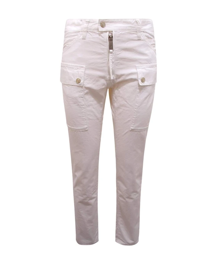 Итальянские стильные брюки Dsquared2, белый
Итальянские стильные брюки Dsquared2, белый