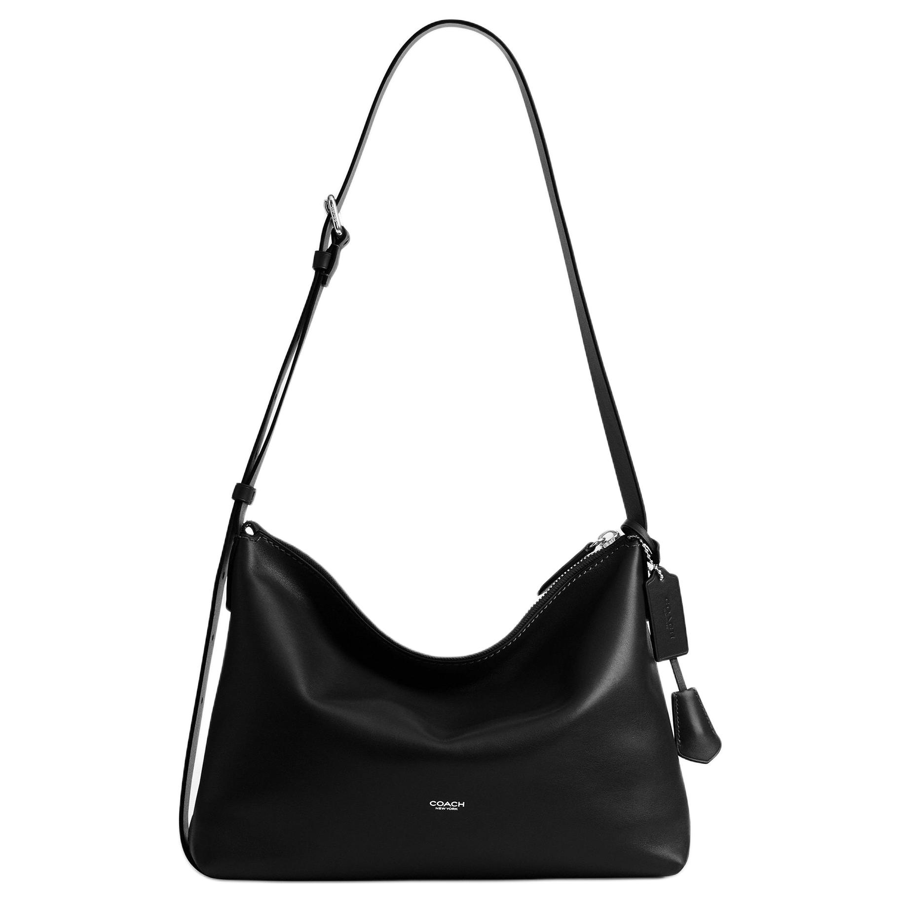 COACH Кожаная курьерская сумка через плечо унисекс большая черная
COACH Кожаная курьерская сумка через плечо унисекс большая черная