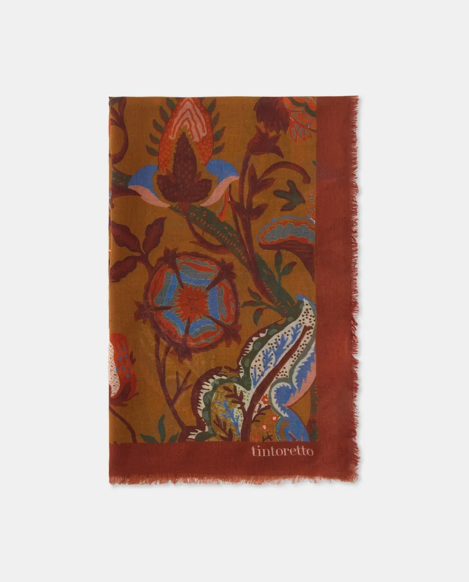 Шейный платок с цветочным узором Tintoretto, песочный
Шейный платок с цветочным узором Tintoretto, песочный