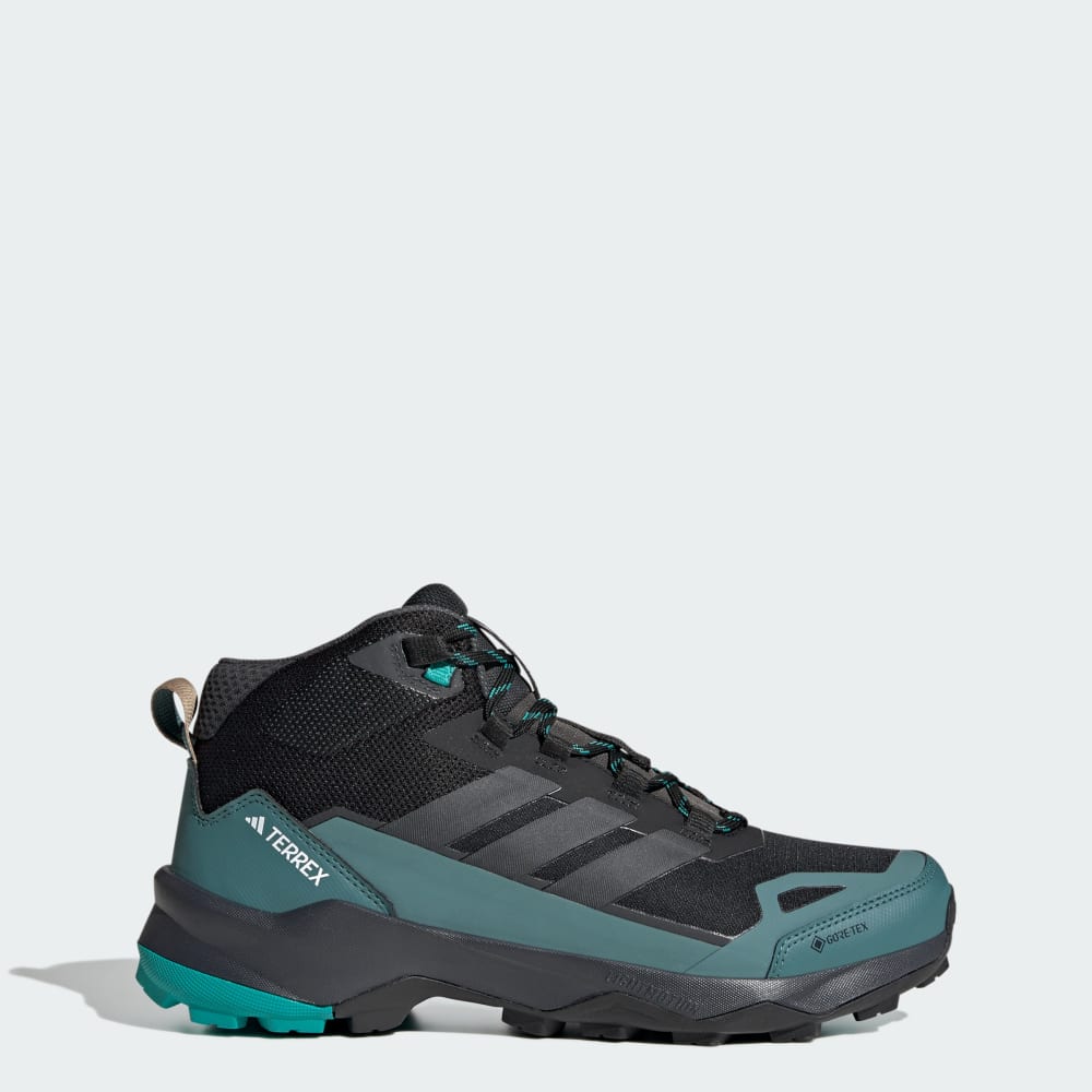 Ботинки Adidas Terrex Skychaser AX5 Mid GORE-TEX Hiking Shoes, цвет Core Black/Carbon/Pure Teal
Ботинки Adidas Terrex Skychaser AX5 Mid GORE-TEX Hiking Shoes, цвет Core Black/Carbon/Pure Teal