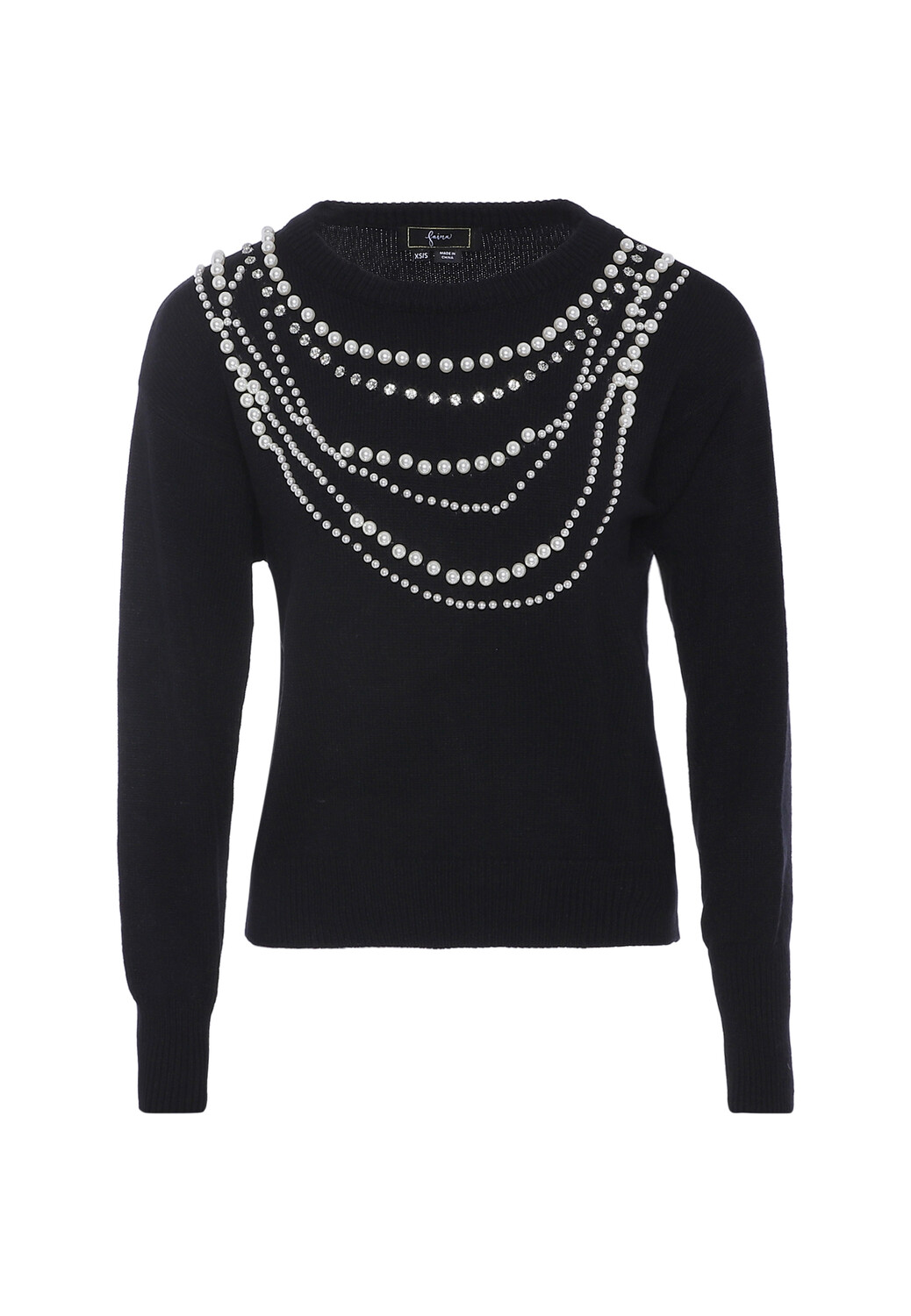 Свитер faina Strick, черный
Свитер faina Strick, черный