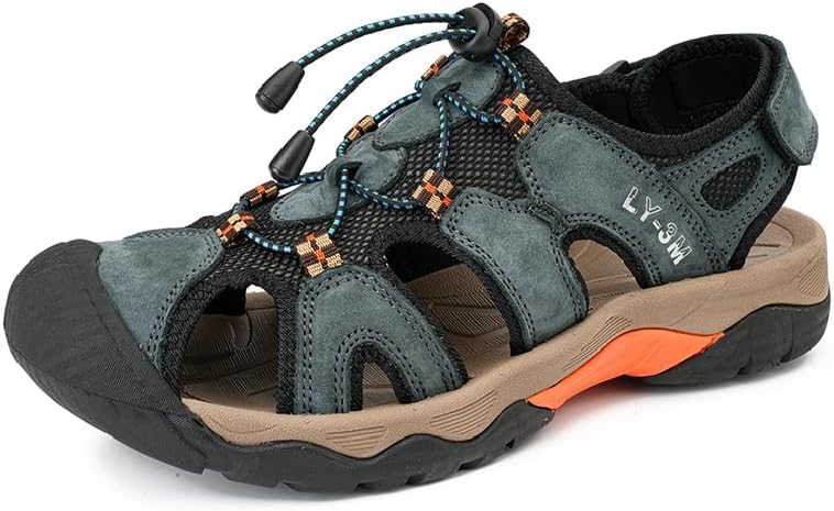 Мужские спортивные сандалии Asifn для улицы, нескользящие, для походов, летние, удобные, пляжные, легкие, закрытые, водонепроницаемые, синий
Мужские спортивные сандалии Asifn для улицы, нескользящие, для походов, летние, удобные, пляжные, легкие, закрытые, водонепроницаемые, синий