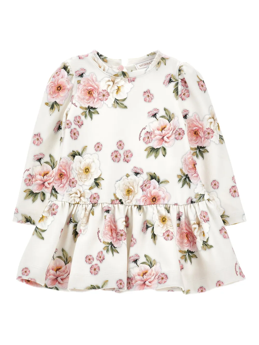 Платье с цветочным принтом Monnalisa, белый
Платье с цветочным принтом Monnalisa, белый