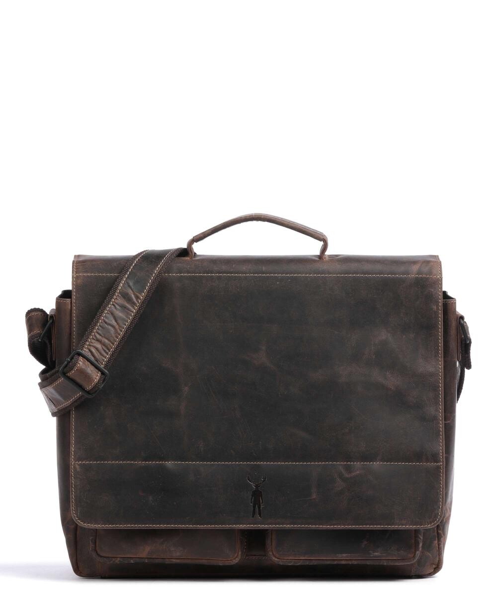 Кожаный портфель Baltimore 6 Jack Kinsky, коричневый 
Кожаный портфель Baltimore 6 Jack Kinsky, коричневый