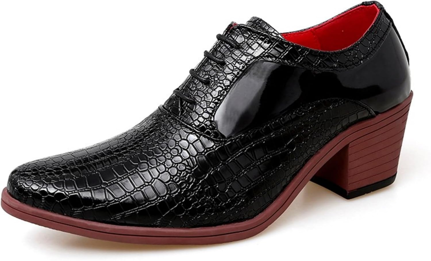Мужские оксфорды из кожи с текстурой крокодила с мягкой внутренней подкладкой и подошвой из противоскользящей резины для официальных и полуофициальных мероприятий - комфорт и стиль в красном, белом и черном цветах Kelibasi
Мужские оксфорды из кожи с текстурой крокодила с мягкой внутренней подкладкой и подошвой из противоскользящей резины для официальных и полуофициальных мероприятий - комфорт и стиль в красном, белом и черном цветах Kelibasi