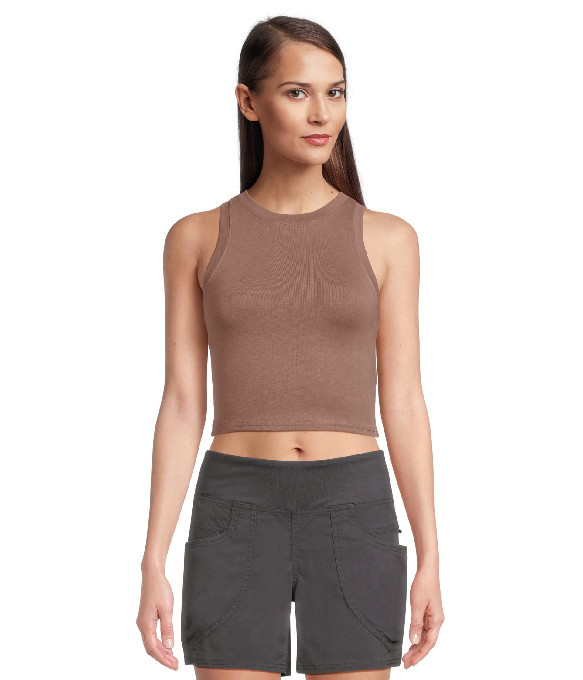 Топ Prana Lotus High Neck Tank, Carob
Топ Prana Lotus High Neck Tank, Carob