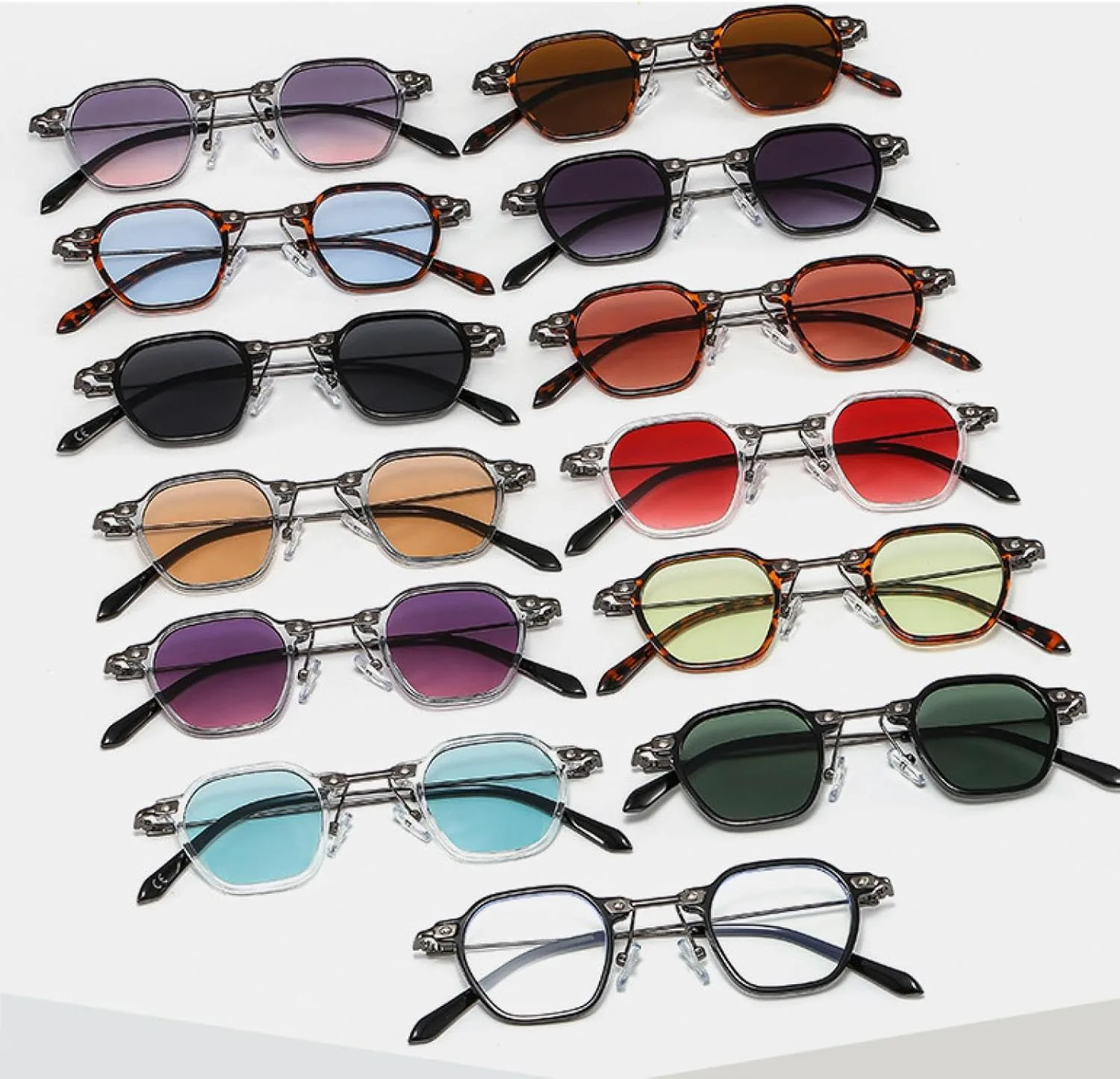 Солнцезащитные очки в тонкой оправе для женщин и мужчин в стиле панк с градиентным покрытием и защитой от УФ-излучения UV400 TVTBBVV, C10gray-purplegray
Солнцезащитные очки в тонкой оправе для женщин и мужчин в стиле панк с градиентным покрытием и защитой от УФ-излучения UV400 TVTBBVV, C10gray-purplegray