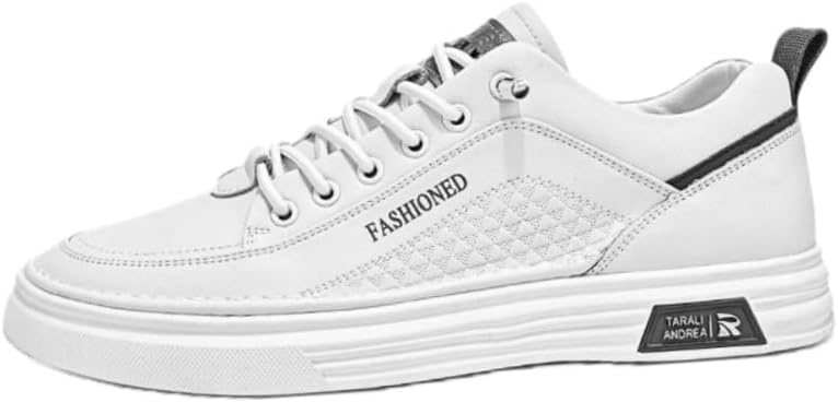 Мужские повседневные кроссовки с плоской подошвой - мягкая подошва с противоскользящими свойствами - легкие и удобные Fusecottc, белый
Мужские повседневные кроссовки с плоской подошвой - мягкая подошва с противоскользящими свойствами - легкие и удобные Fusecottc, белый