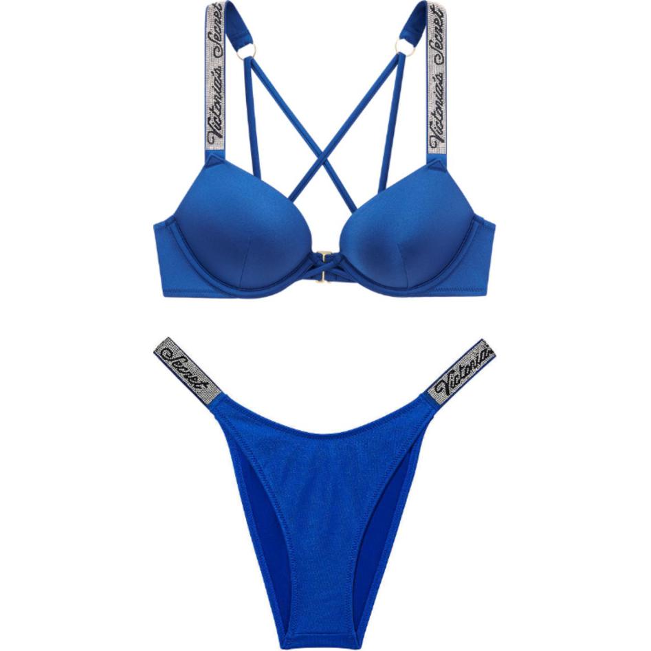 Victoria's Secret Женский комплект нижнего белья синий
Victoria's Secret Женский комплект нижнего белья синий