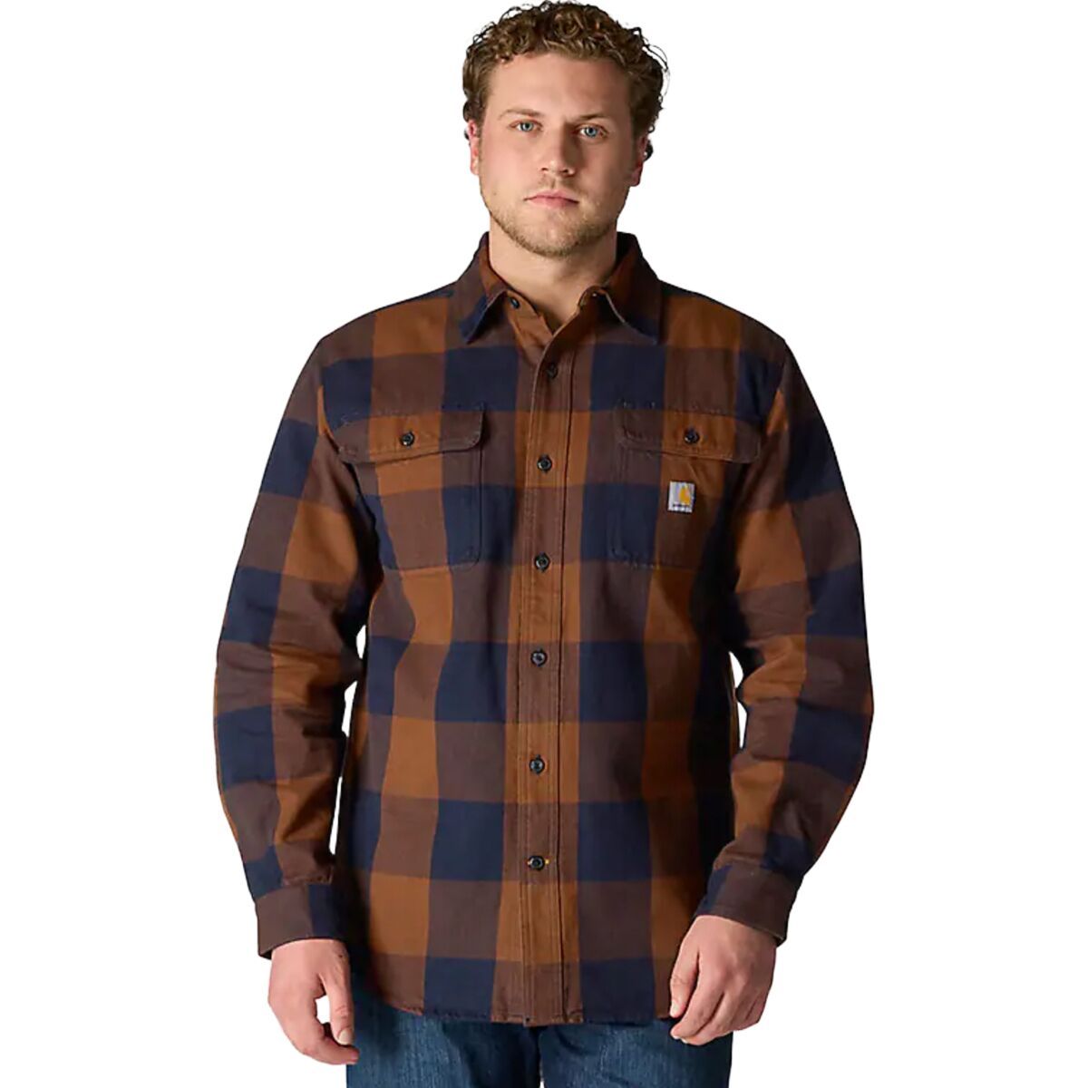 Рубашка Loose Heavyweight Flannel LS в клетку Carhartt, красный
Рубашка Loose Heavyweight Flannel LS в клетку Carhartt, красный