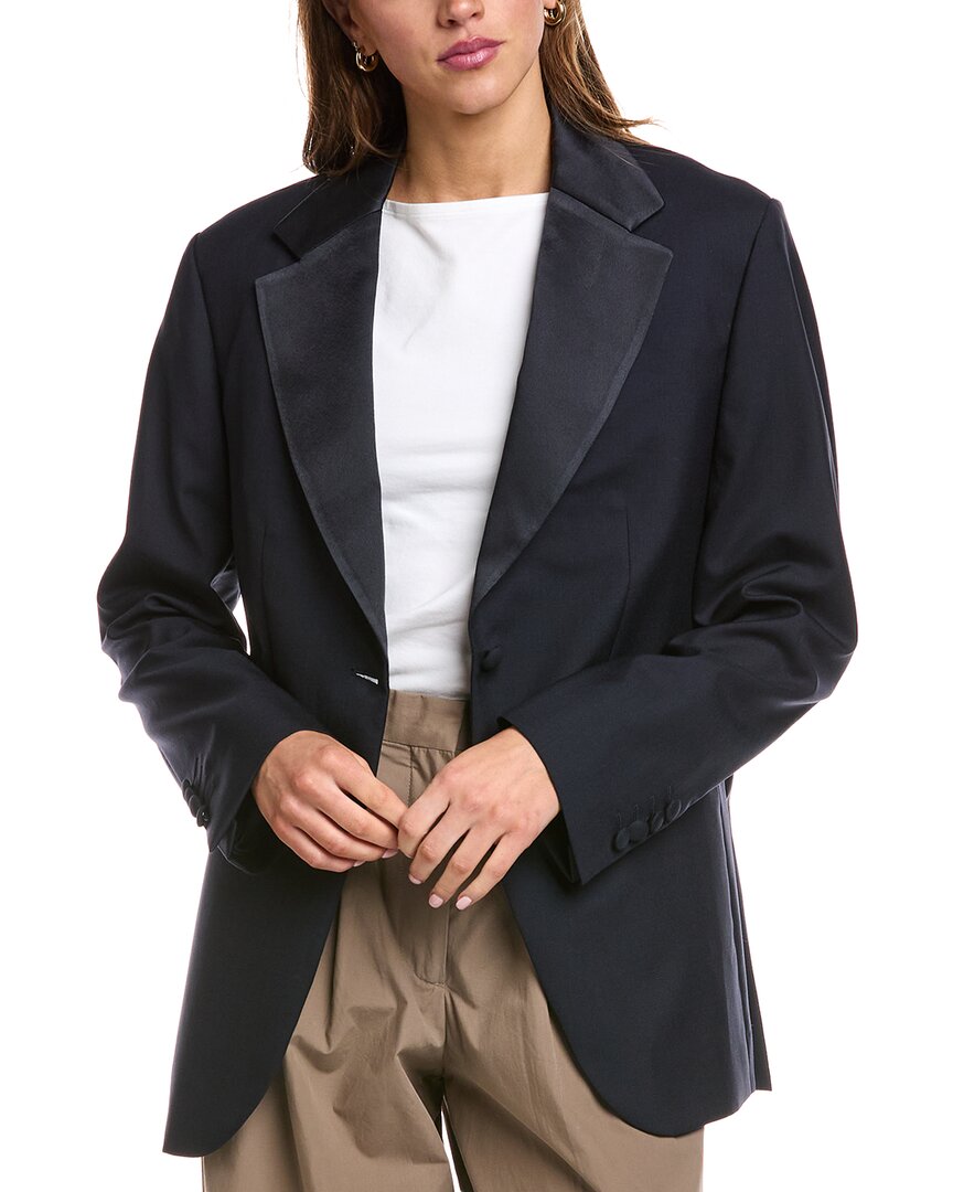 Джованни шерстяная куртка Officine Generale Officine Générale, синий 
Джованни шерстяная куртка Officine Generale Officine Générale, синий