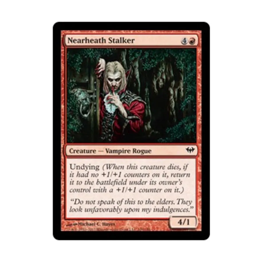 CCG Ниархитский Сталкер (клавиша C), MTG - Dark Ascension
CCG Ниархитский Сталкер (клавиша C), MTG - Dark Ascension