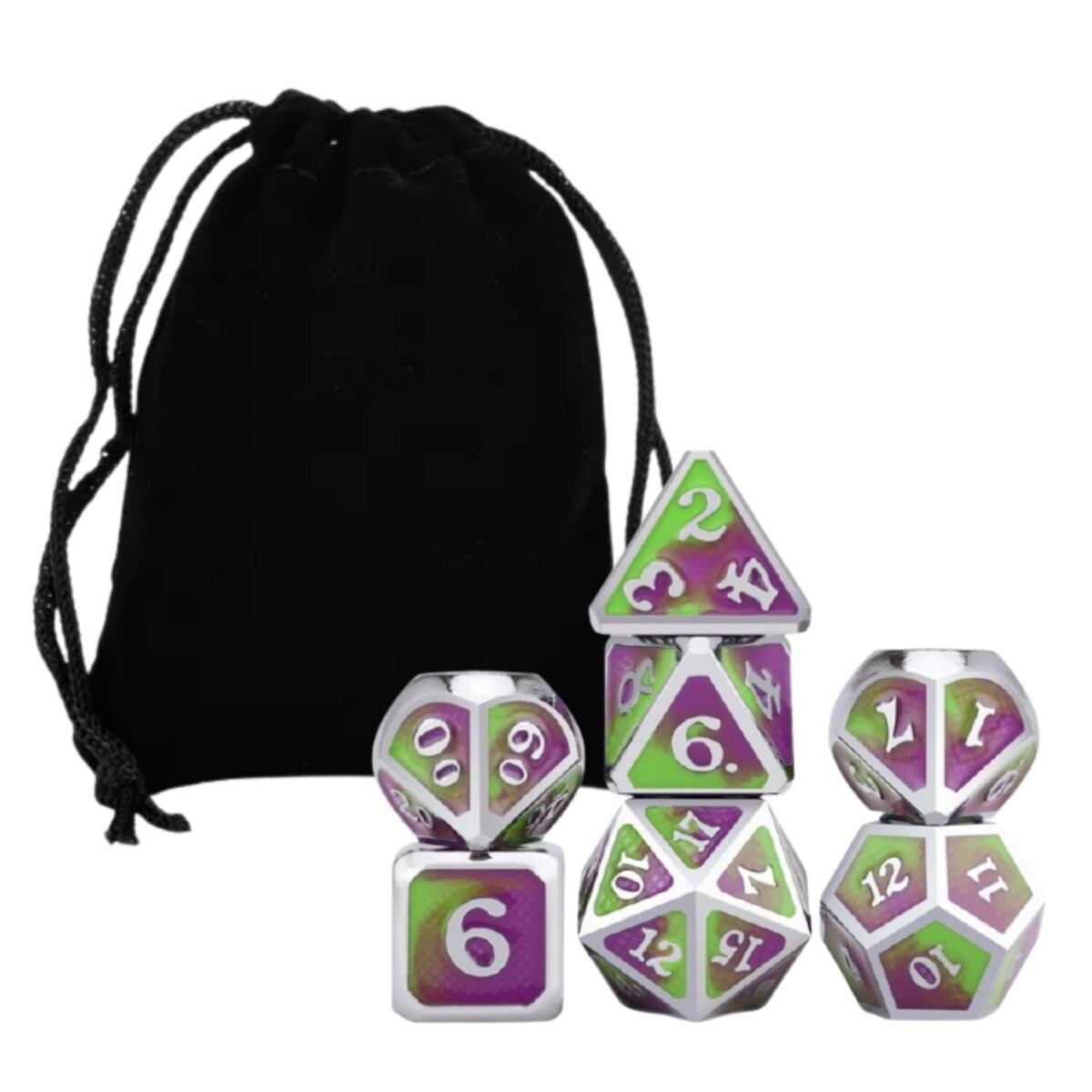 Набор из 7 металлических кубиков для РПГ «Лабораторная авария», РГФК RGFK
Набор из 7 металлических кубиков для РПГ «Лабораторная авария», РГФК RGFK