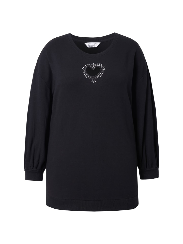 Толстовка черного цвета MIAMODA
Толстовка черного цвета MIAMODA