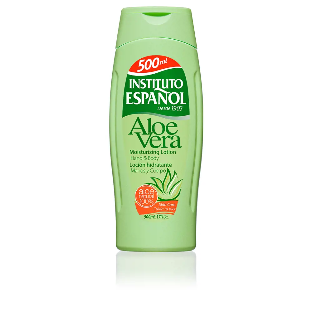 Лосьон для тела Aloe vera loción hidratante Instituto Español, 500 мл.
Лосьон для тела Aloe vera loción hidratante Instituto Español, 500 мл.
