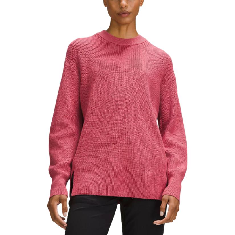 Трикотажный свитер с круглым вырезом для женщин Moderate Others Lululemon, heathrow vintage розовый/htvr
Трикотажный свитер с круглым вырезом для женщин Moderate Others Lululemon, heathrow vintage розовый/htvr