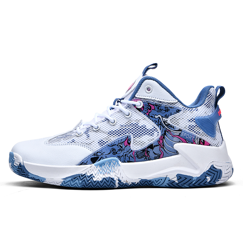 Детские баскетбольные кроссовки с противоскользящим покрытием унисекс SAINT WATERS, белый/синий
Детские баскетбольные кроссовки с противоскользящим покрытием унисекс SAINT WATERS, белый/синий