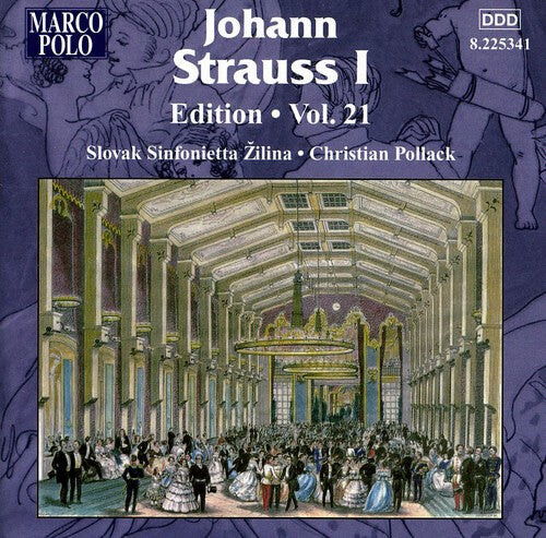 CD диск Strauss / Slovak Sinfonietta Zilina / Pollack: Johann Strauss Edition 21
CD диск Strauss / Slovak Sinfonietta Zilina / Pollack: Johann Strauss Edition 21