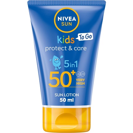 Детский солнцезащитный крем NIVEA SUN Protect and Care SPF 50+ To Go Lotion 50ml Water-Resistant Sunscreen Kids Sun Cream Provides Highly Effective UVB and 5 Star UVA Protection
Детский солнцезащитный крем NIVEA SUN Protect and Care SPF 50+ To Go Lotion 50ml Water-Resistant Sunscreen Kids Sun Cream Provides Highly Effective UVB and 5 Star UVA Protection