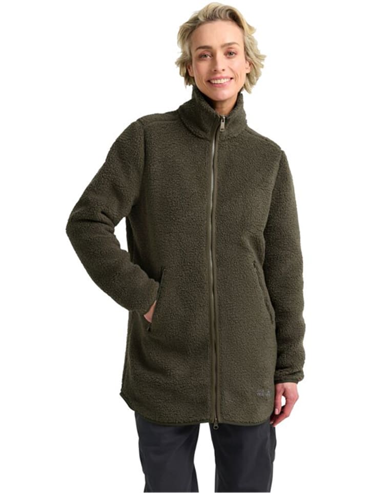 Jack Wolfskin Флисовое пальто «High Curl» цвета хаки
Jack Wolfskin Флисовое пальто «High Curl» цвета хаки
