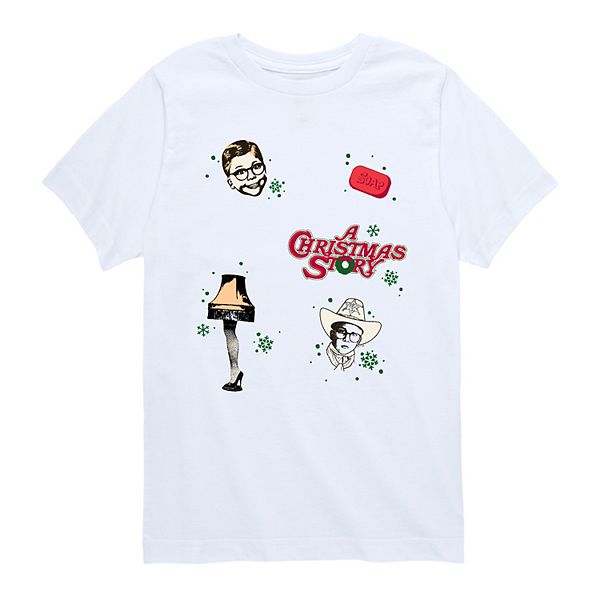 Футболка с принтом Boys 8-20 A Christmas Story Licensed Character, White
Футболка с принтом Boys 8-20 A Christmas Story Licensed Character, White