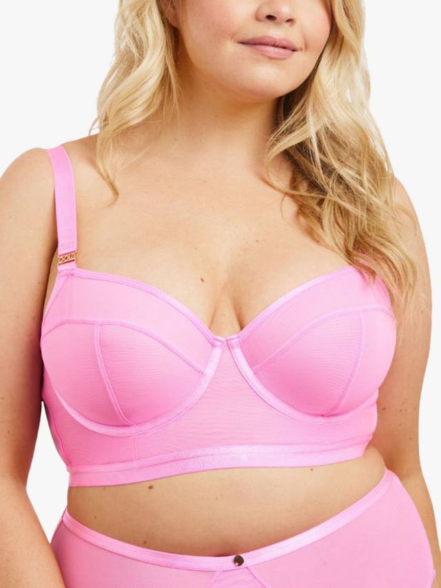 Бюстгальтер балконет на косточках с удлиненной чашкой из мягкой сетки Oola Lingerie, Pink
Бюстгальтер балконет на косточках с удлиненной чашкой из мягкой сетки Oola Lingerie, Pink