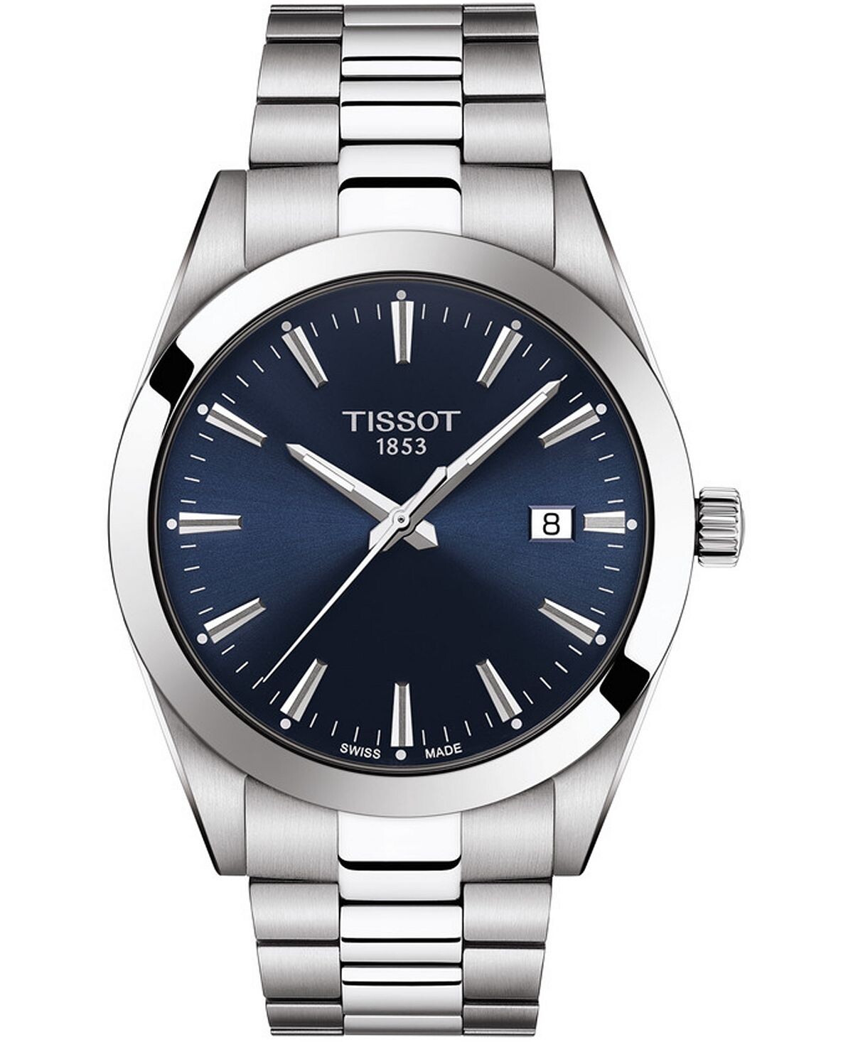 Мужские швейцарские часы T-Classic Gentleman с браслетом из нержавеющей стали, 40 мм Tissot
Мужские швейцарские часы T-Classic Gentleman с браслетом из нержавеющей стали, 40 мм Tissot