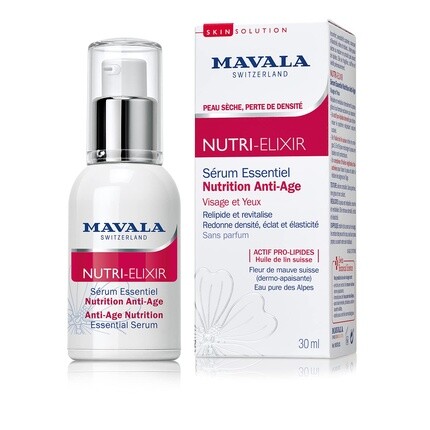 Mavala Nutri-Elixir Anti-Age Nutrition Essential Сыворотка Ne Serum Nutri Elixir
Mavala Nutri-Elixir Anti-Age Nutrition Essential Сыворотка Ne Serum Nutri Elixir