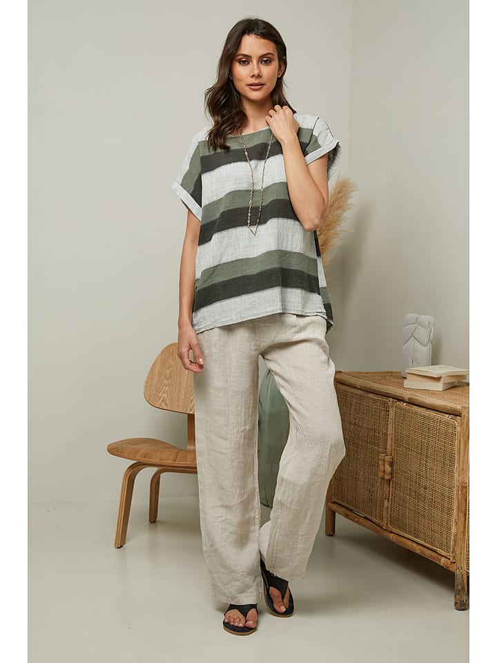 Футболка La Compagnie Du Lin, цвет khaki/oliv
Футболка La Compagnie Du Lin, цвет khaki/oliv